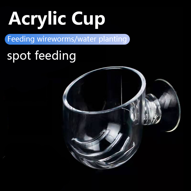 Aquarium Plant Utensils - 수족관 장식용 식물 컵 화분 아크릴