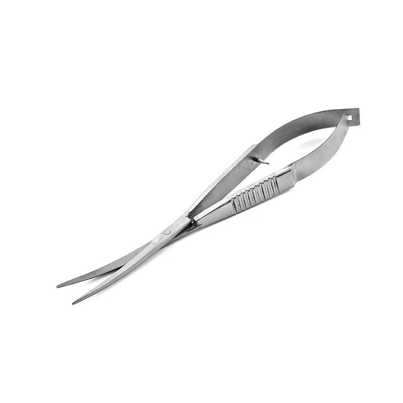 Aquarium Plant Utensils - 1개 곡선형/직선형 스프링 가위 수족관 수경재배