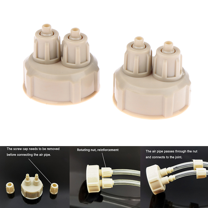 Planted Aquarium Co2 System - 2Pcs ABS 수족관 CO2 시스템 튜브