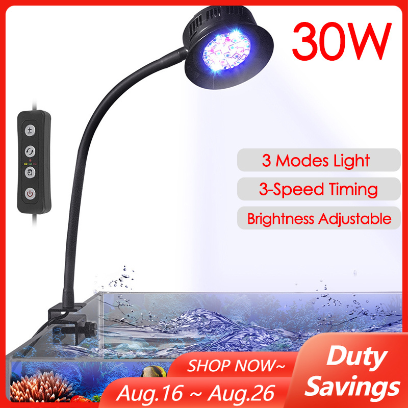 Led Planted Tank Light - 30W 수족관 물고기 탱크 바다 물