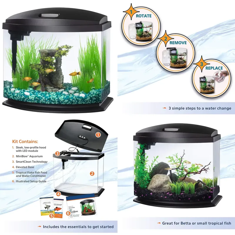 Planted Aquarium Materials - 맞춤형 유리 아크릴 수족관 수경재배 식물용