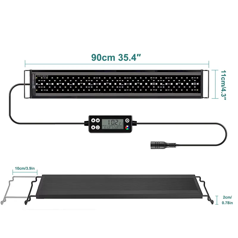 Led Planted Tank Light - 시로카 SRK-YFT 90cm 풀 스펙트럼 LED