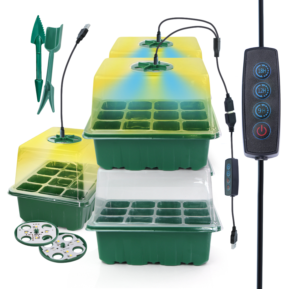 Led Planted Tank Light - 성장 빛 식물 씨앗 스타터 트레이와