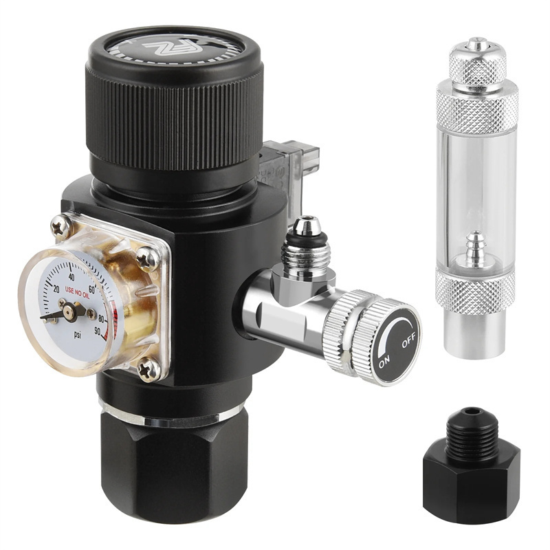 Co2 Regulator Dual Stage - Fzone 미니 듀얼 스테이지 CO2 레귤레이터,