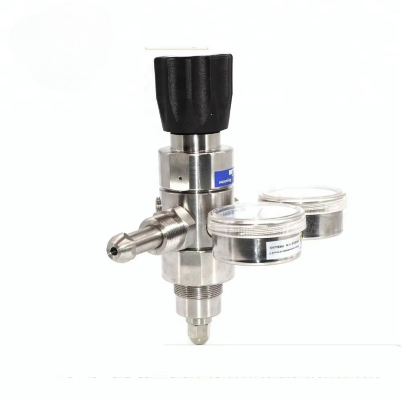 Co2 Regulator Dual Stage - 고압 CGA 330 2단계 CO2 가스