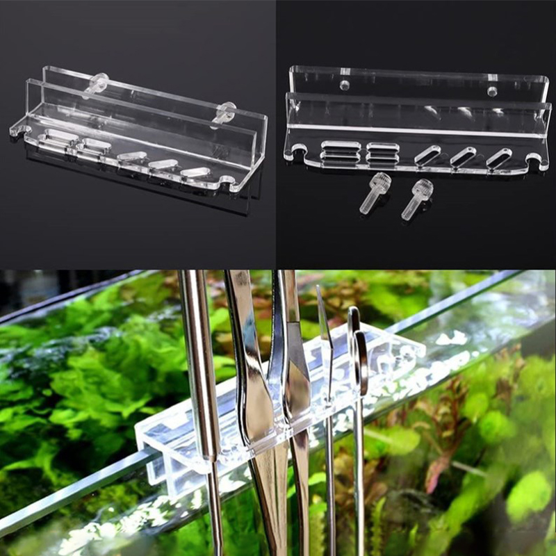 Aquarium Plant Utensils - 수족관 식물 도구 보관함 핀셋 스크레이퍼