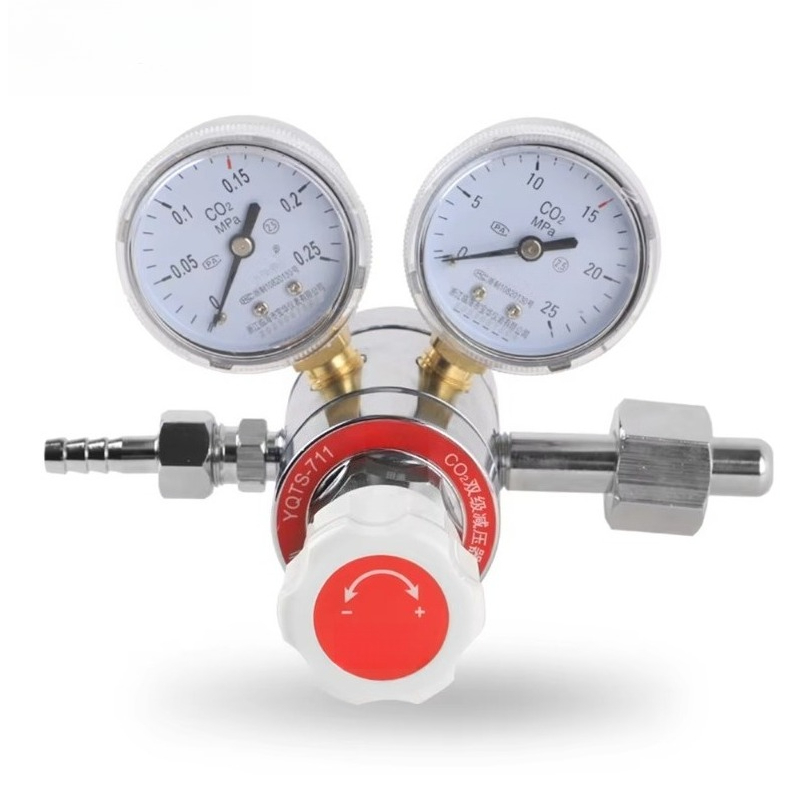 이중 압력계가 있는 CO2 가스용 황동 압력 밸브, 이 - Co2 Regulator Dual Stage 리뷰 및 가격