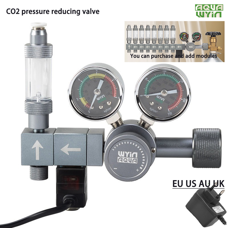 수족관 DIY CO2 레귤레이터 이중 스테이지 압력 조 - Co2 Regulator Dual Stage 리뷰 및 가격