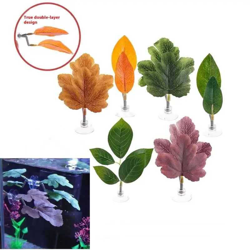 베타 물고기 잎 모양 해먹 수족관 장식 식물 침대 휴식 - Planted Aquarium Betta 리뷰 및 가격