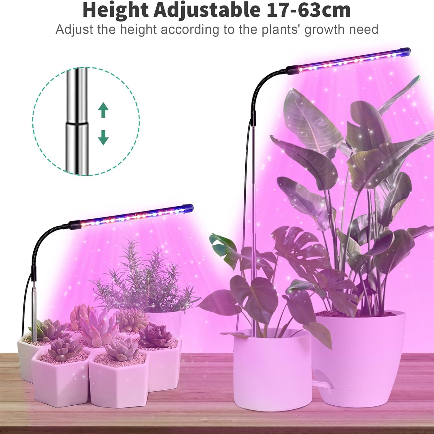 3 색 USB 성장 램프 식물 전체 스펙트럼 성장 빛  - Led Planted Tank Light 리뷰 및 가격