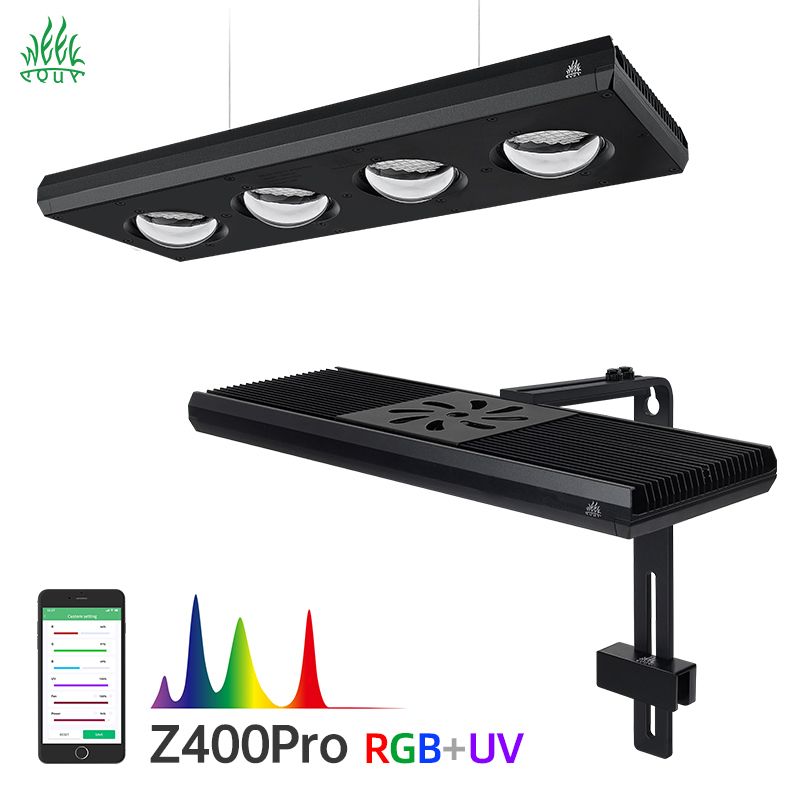 위크 아쿠아 Z400Pro 수족관 LED 조명 120W - Planted Aquarium High Tech 리뷰 및 가격
