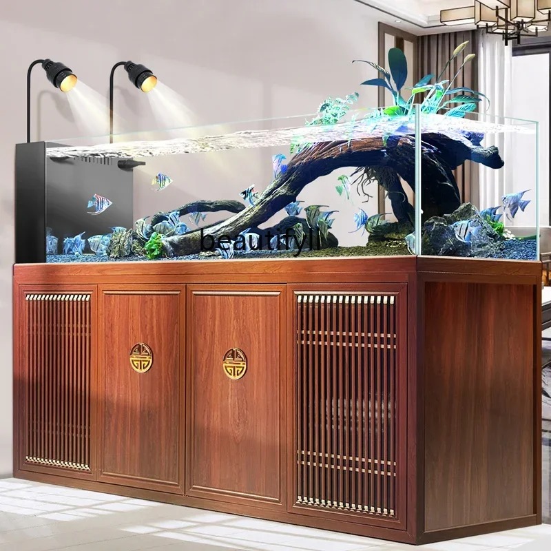 신형 중국식 스트림 탱크 바닥 필터 생태 어항 초백유리 - Planted Aquarium Materials 리뷰 및 가격