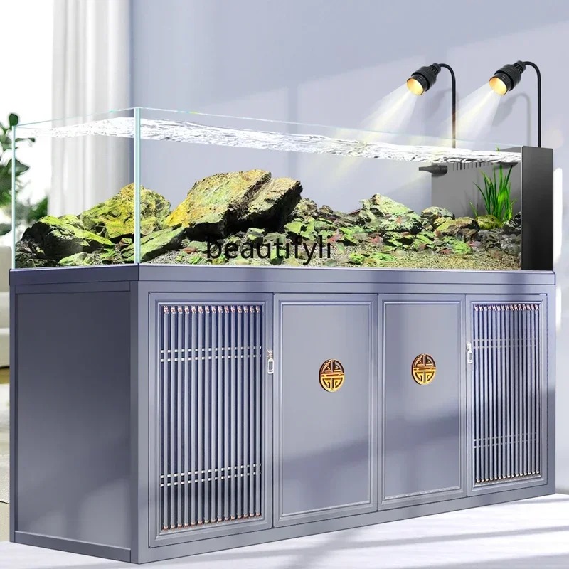 신형 중국식 스트림 탱크 바닥 필터 생태 어항 초백유리 - Planted Aquarium Materials 리뷰 및 가격