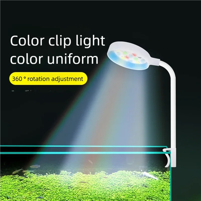 3W LED 클립형 수족관 조명 풀 스펙트럼 USB 어 - Led Planted Tank Light 리뷰 및 가격