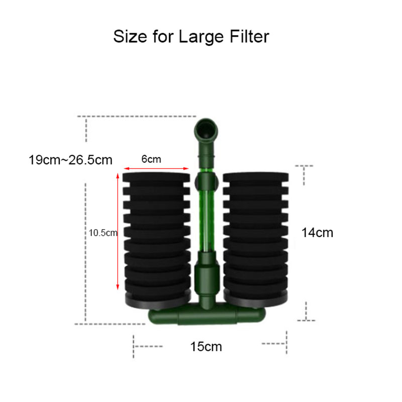 고품질 녹색 수족관 어항 필터 스폰지, 생화학적 코튼  - Aquarium Planted Filter 리뷰 및 가격