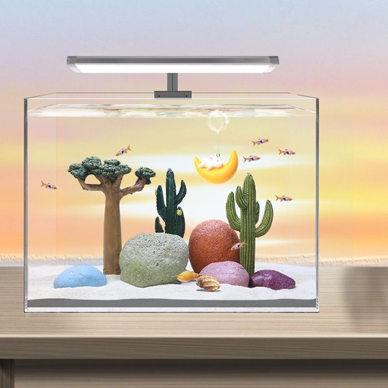 어항 장식 수족관 선인장 모형 DIY 장면 모형 미니어 - Planted Aquarium Models 리뷰 및 가격