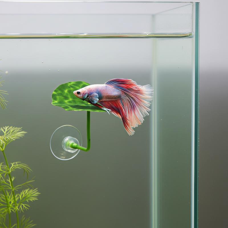 3/5/10개 플라스틱 베타 휴식 잎 모조 연꽃 잎 은 - Planted Aquarium Betta 리뷰 및 가격