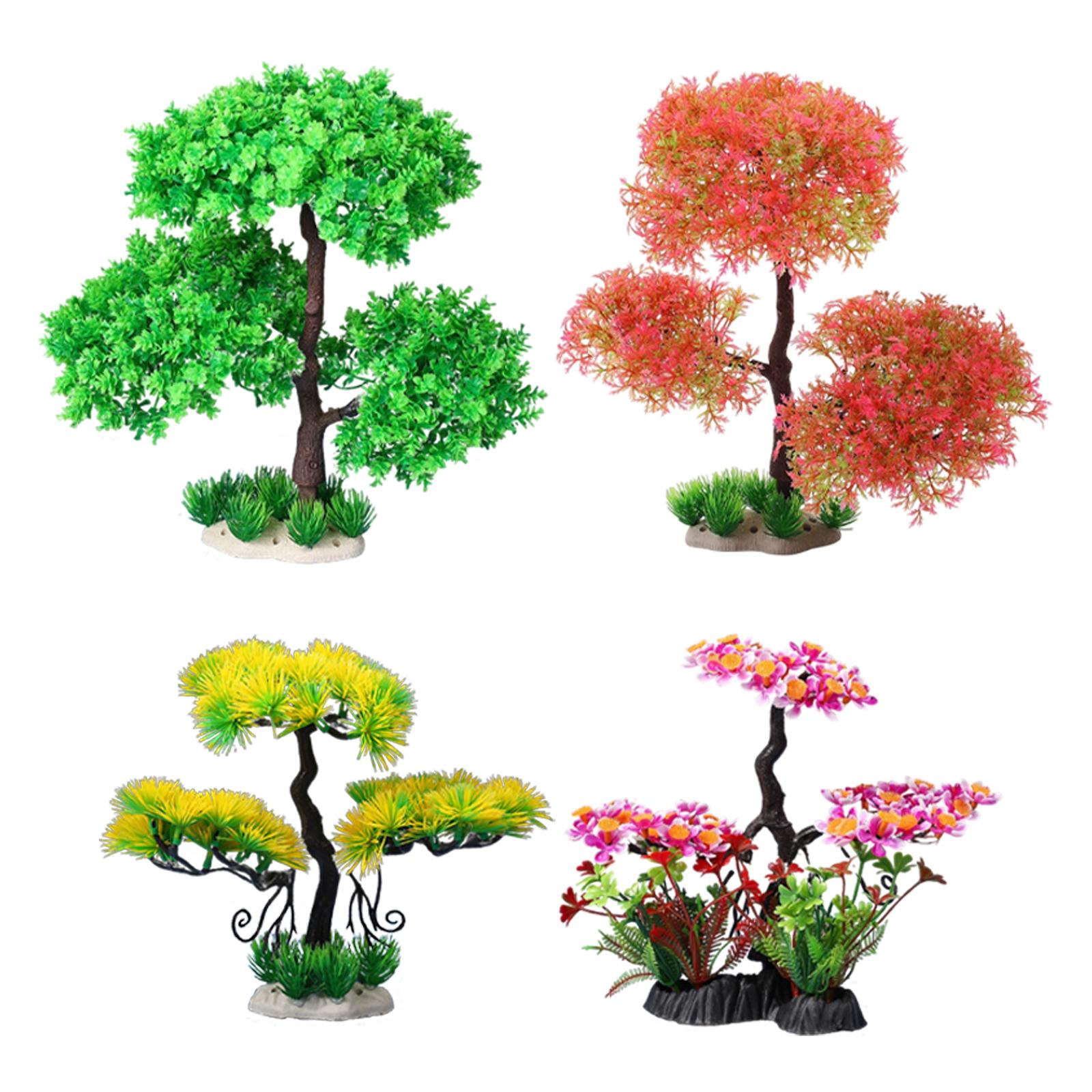 수족관 장식용 조경 나무 모형 인조 분재 장식품, 어항 - Planted Aquarium Models 리뷰 및 가격