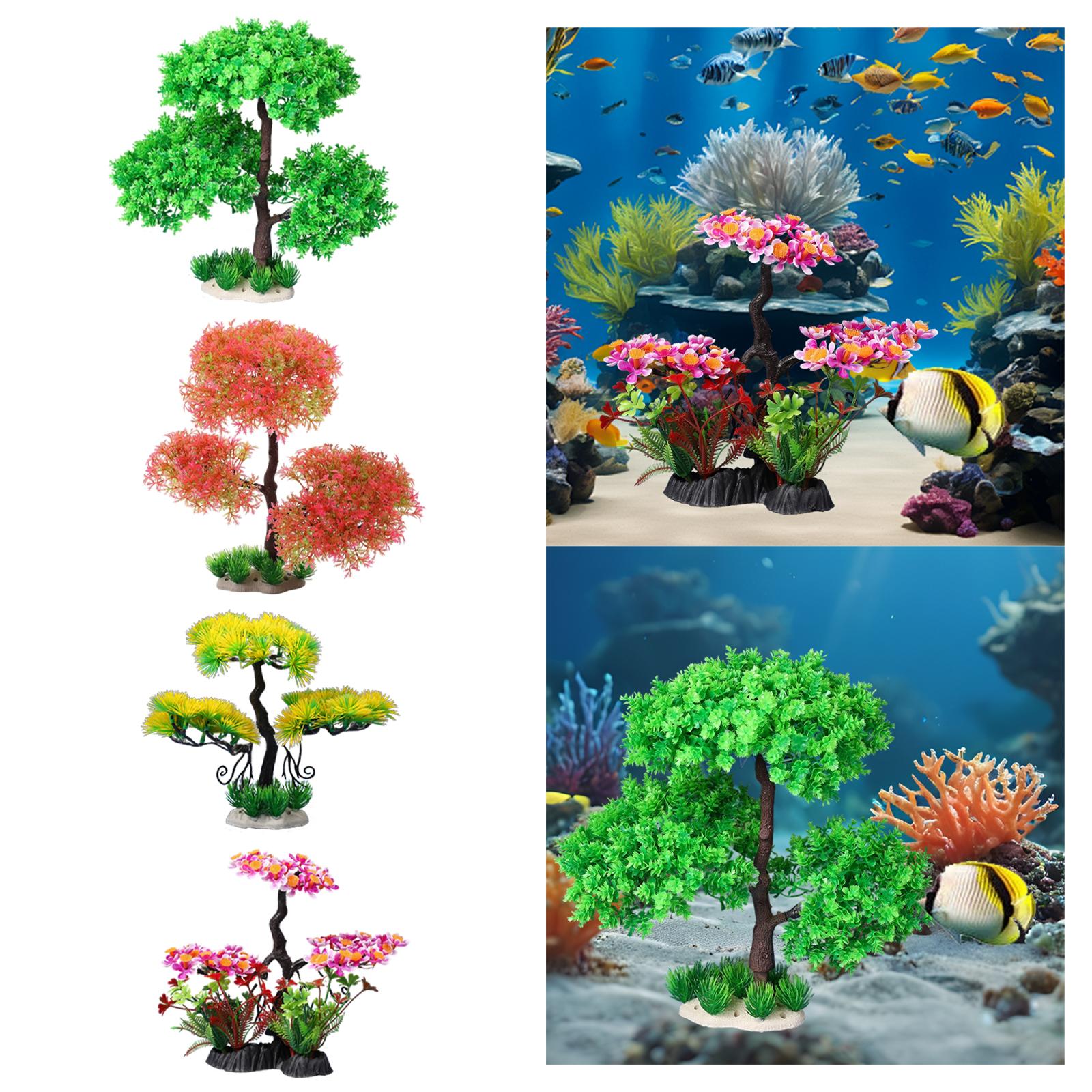 수족관 장식용 조경 나무 모형 인조 분재 장식품, 어항 - Planted Aquarium Models 리뷰 및 가격