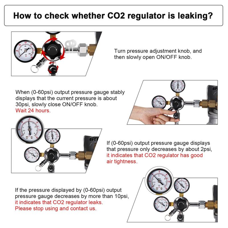 CGA-320 케그 레귤레이터, 이중 스테이지 게이지  - Co2 Regulator Dual Stage 리뷰 및 가격