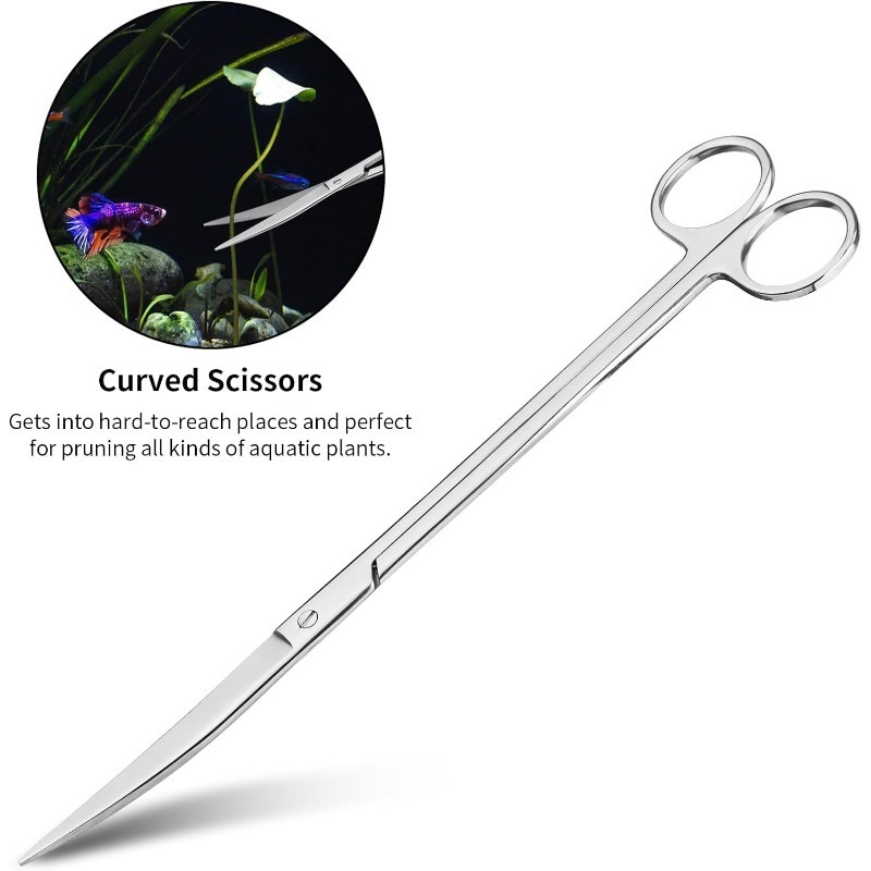수족관 키트 테라리움 용품에는 테라리움 도구용 긴 핀셋 - Aquarium Plant Utensils 리뷰 및 가격
