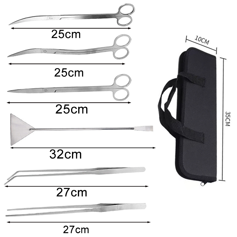 수족관 청소 도구 세트 웨이브 가위 핀셋 수생 식물 다 - Aquarium Plant Utensils 리뷰 및 가격